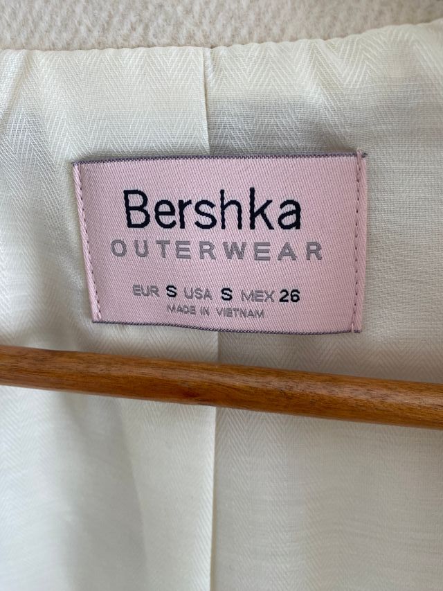 Abrigo paño cuello chimenea