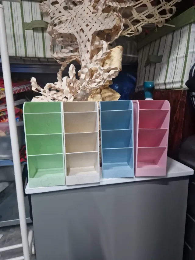 Organizador de escritorio 4 compartimentos