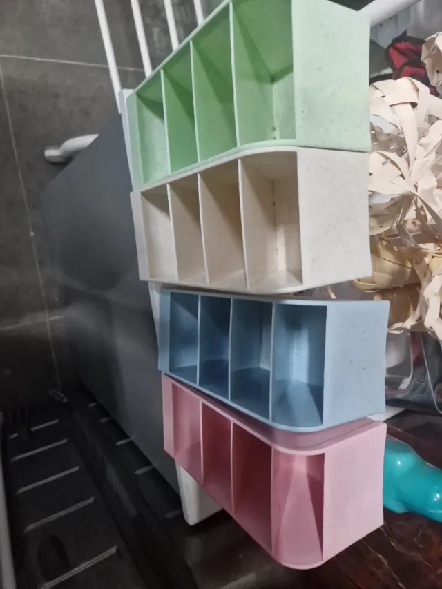 Organizador de escritorio 4 compartimentos