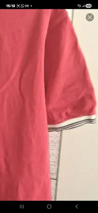 Polo Ferrari Rojo. TALLA  XL