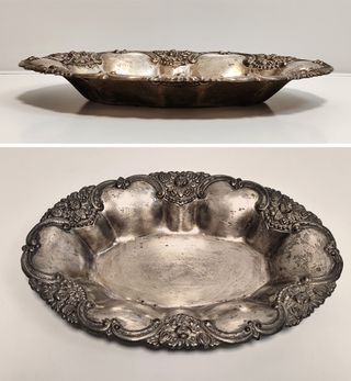 Lote Menaje Alpaca Años 50