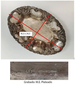 Lote Menaje Alpaca Años 50