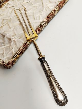 Lote Menaje Alpaca Años 50