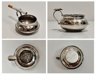 Lote Menaje Alpaca Años 50