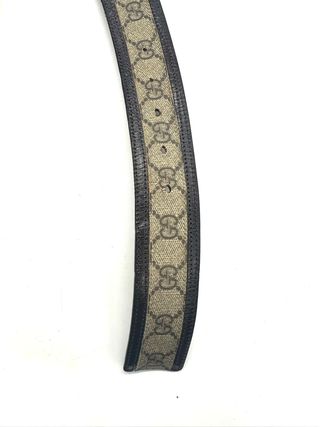 Cinturón Gucci GG Monogram Hebilla Doble G