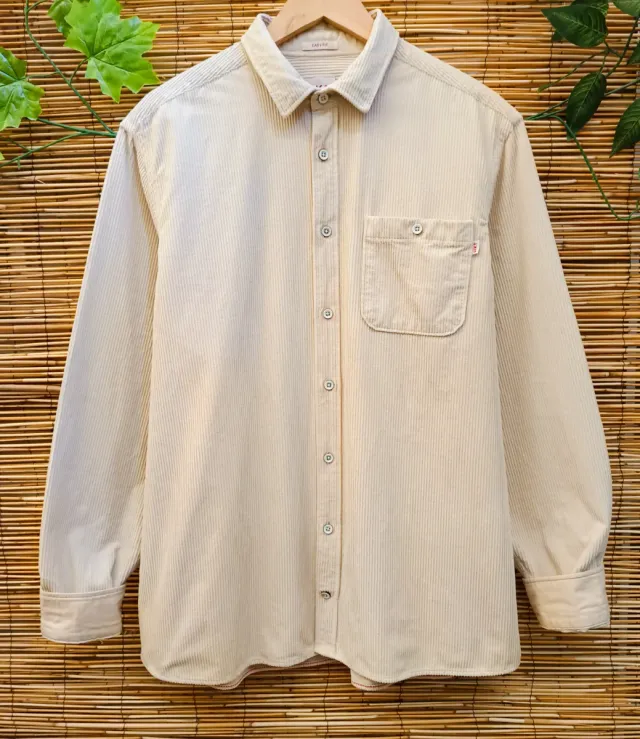 Camisa Pana Beige Hackett London Talla XL