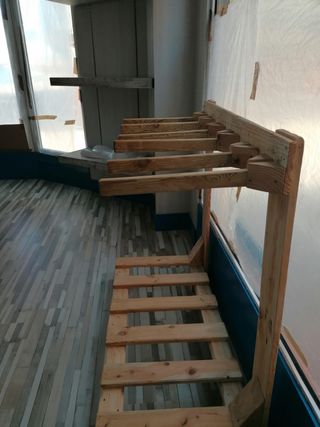 Guarda tablas surf madera palet