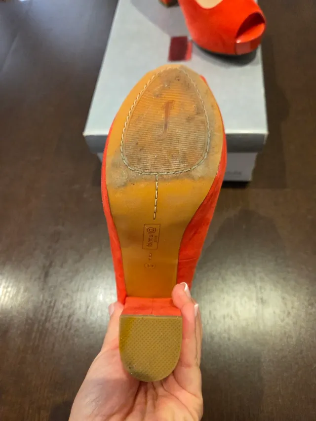 Tacones Fiesta coral nuevos