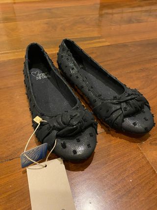 Bailarinas Mango Negras Talla 38