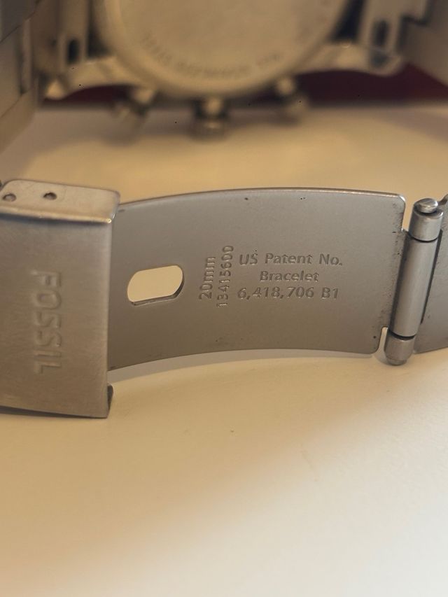 Reloj Fossil Cronógrafo estil speedmaster Original