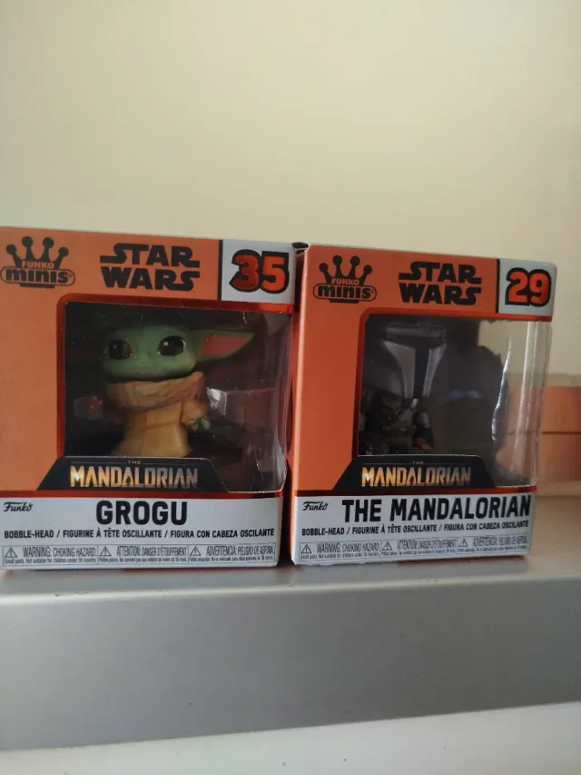 Funko Star Wars The Mandalorian Grogu y Mando