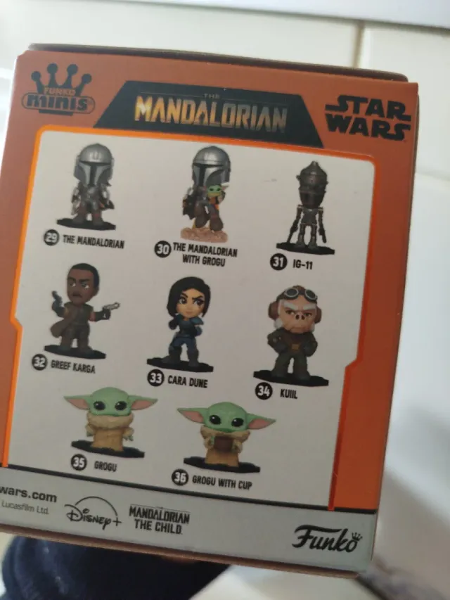 Funko Star Wars The Mandalorian Grogu y Mando