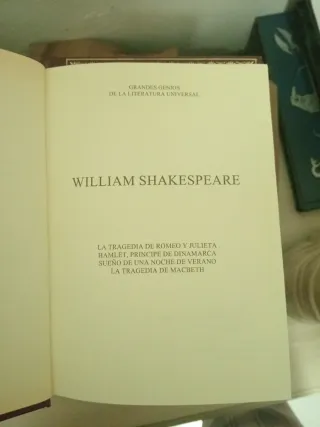 Obras de Shakespeare