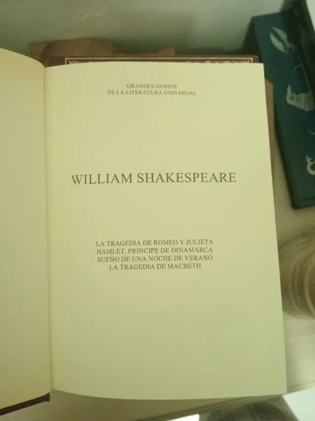 Obras de Shakespeare