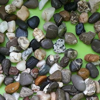 Piedras canto rodado erosionadas