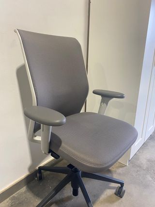Silla de oficina Vitra gris