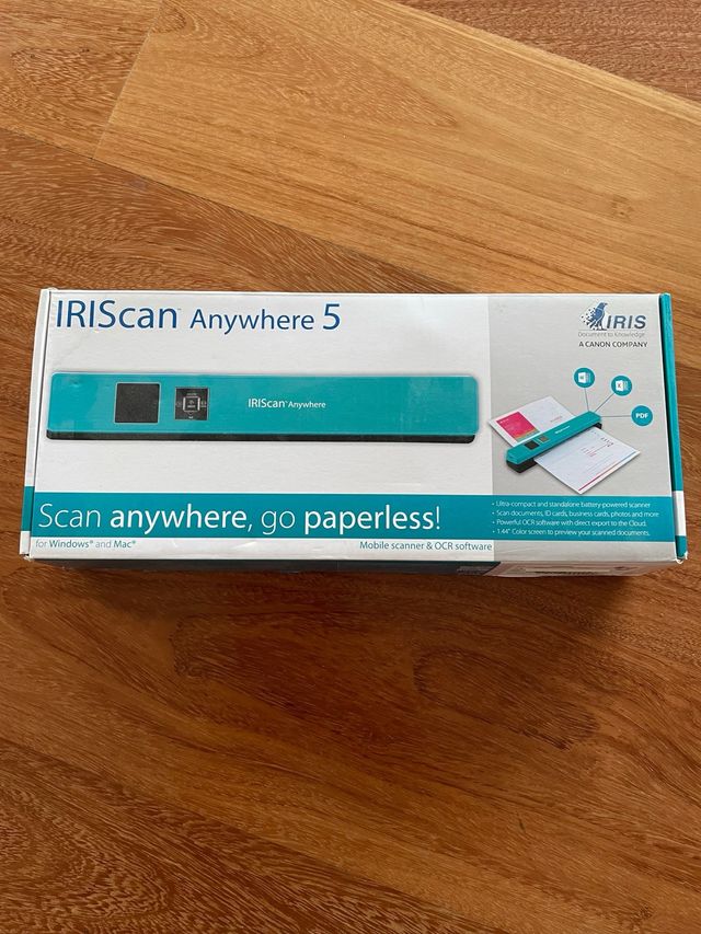 Escáner IRIS IRISscan Anywhere 5