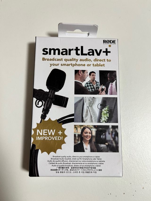 Micrófono Rode SmartLav+ Negro