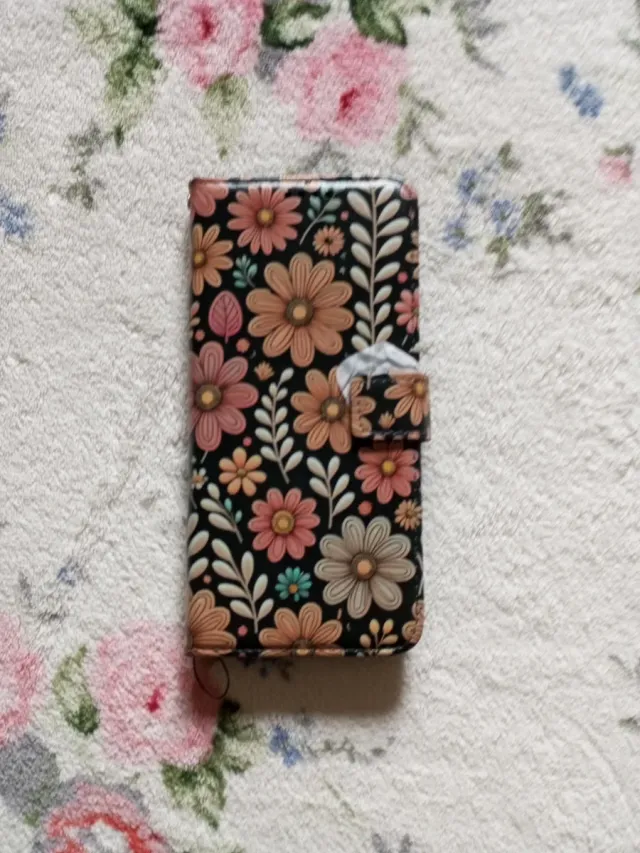 Funda libro floral Redmi 14c