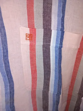 Camicia Balestra Lino Righe M