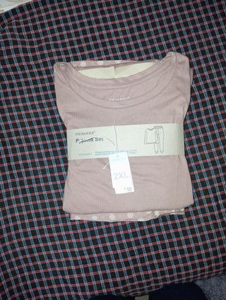 Pijama mujer talla 2XL estampado floral