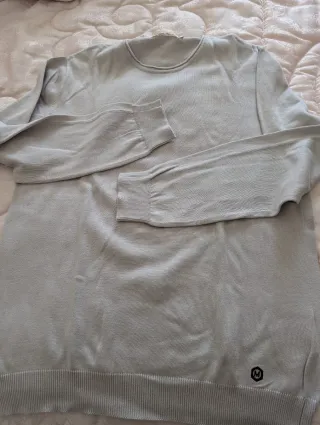 Maglione uomo grigio chiaro Markup