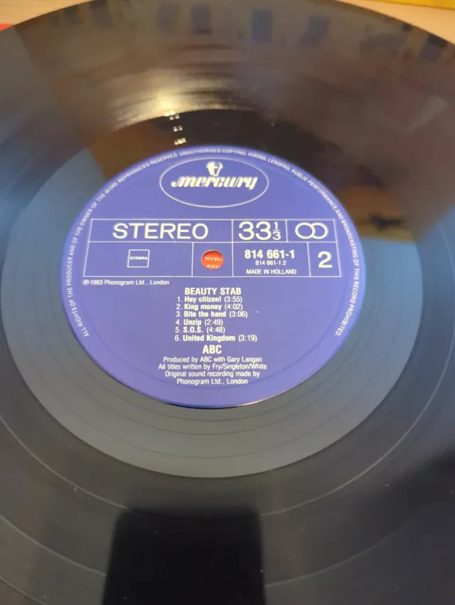 ABC - Beauty Stab LP 12 33 album