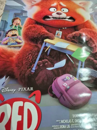 Póster Película Red Disney Pixar