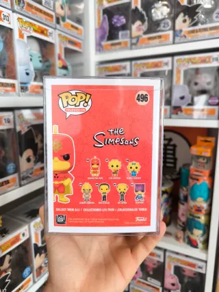 Funko Pop! The Simpsons Radioactive Man 496 firmad