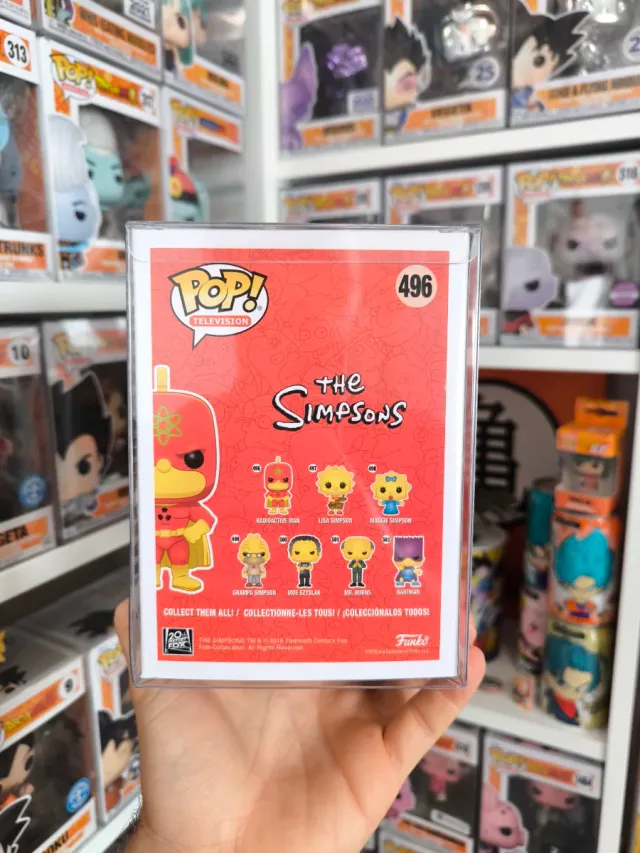 Funko Pop! The Simpsons Radioactive Man 496 firmad
