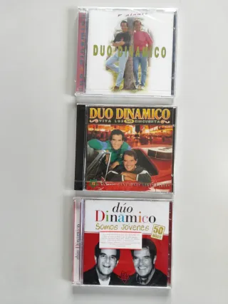 Dúo Dinámico:  Vinilo, CDs y Cassettes