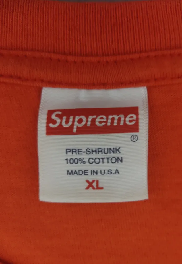 Camiseta Supreme talla XL