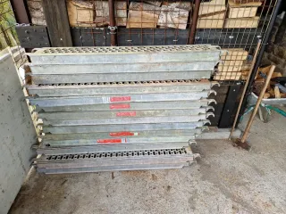 Plataformas de andamio metálicas