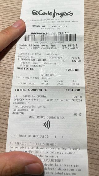 AirPods 2 Originales con Ticket de Compra