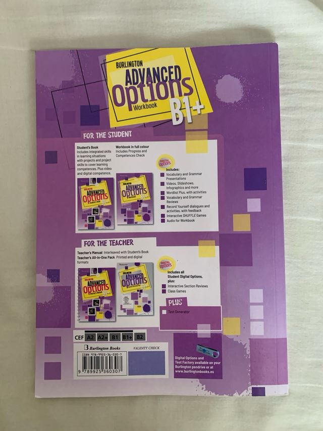 ADVANCED OPTIONS B1+ WB 2023