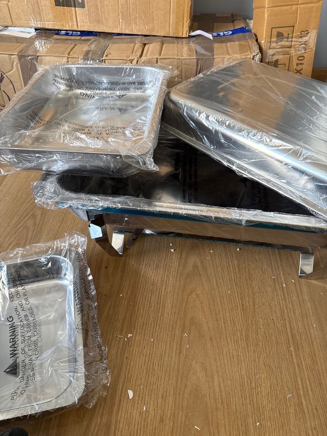 Scaldamanichetta per buffet in acciaio inossidabile