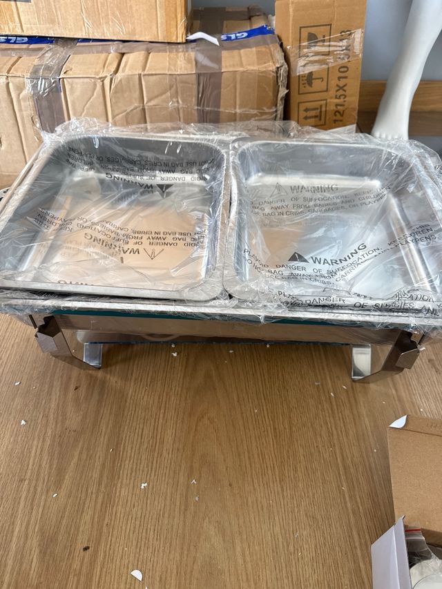 Scaldamanichetta per buffet in acciaio inossidabile