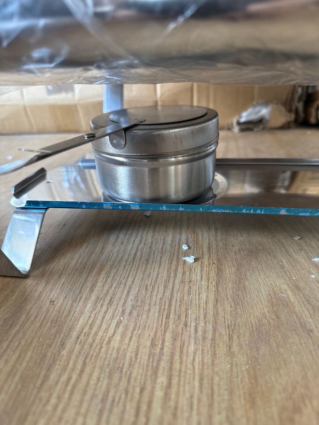 Scaldamanichetta per buffet in acciaio inossidabile