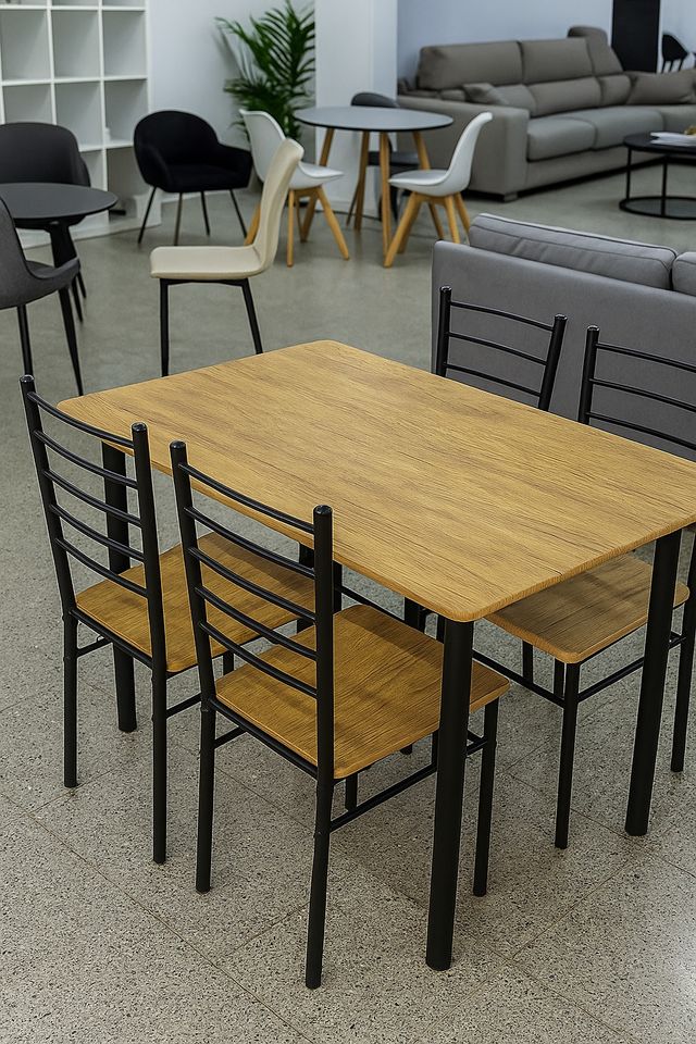 Mesas + 4 Sillas Bares/Restaurantes/Cocina