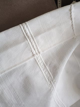 Cortinas grandes blanco roto 2 hojas de 200cm anch