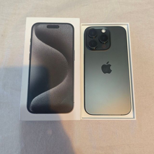 iPhone 15 Pro 128GB negro