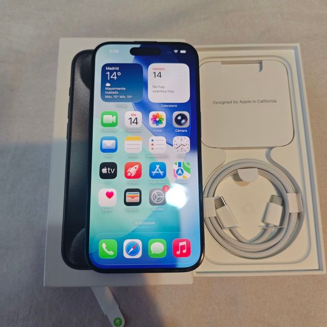 iPhone 15 Pro 128GB negro