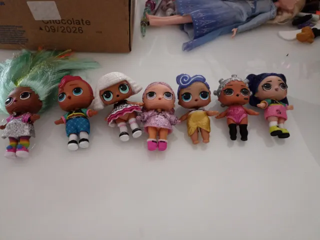 Lote 7 Muñecas LOL