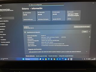 Portátil Alurin Ryzen 7 32GB RAM
