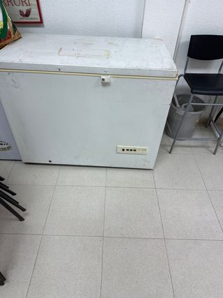 Arcón congelador blanco
