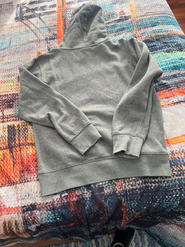 Sudadera gris con logo Jumpman