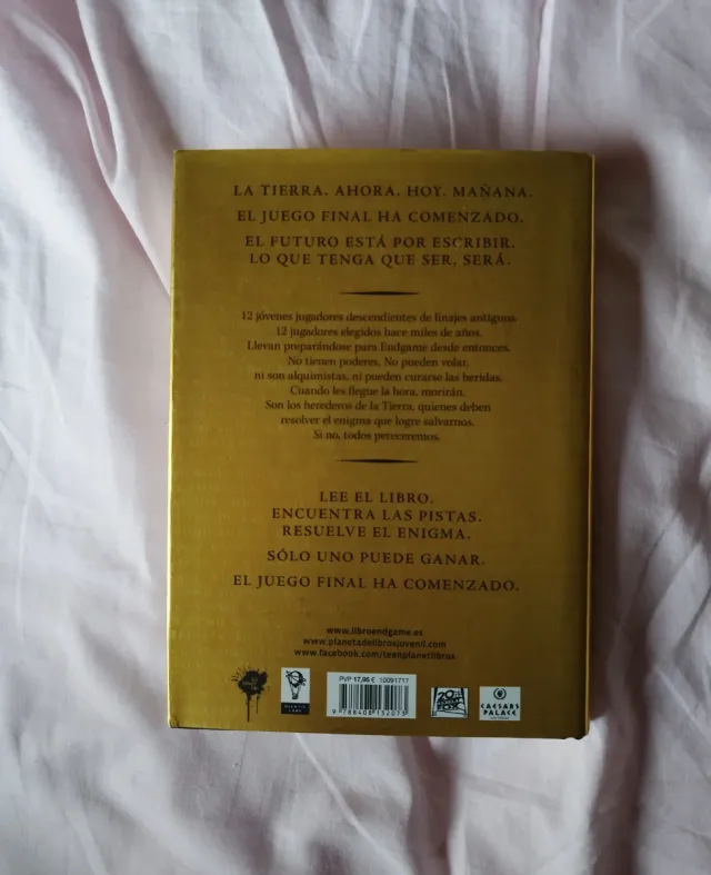 Libro Endgame: la llamada