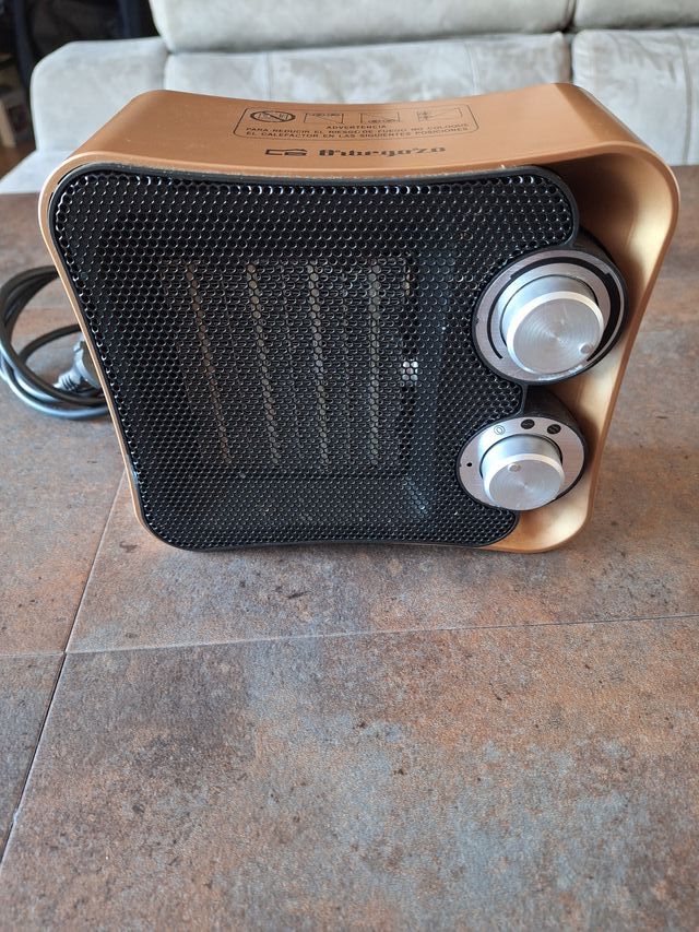 Calefactor Cerámico Orbegozo CR 6010, 1200W PERFEC