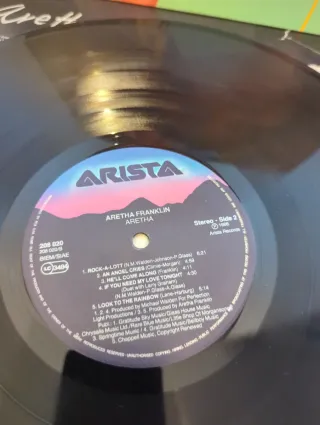 Aretha Franklin - Aretha LP 12 33 Giri album