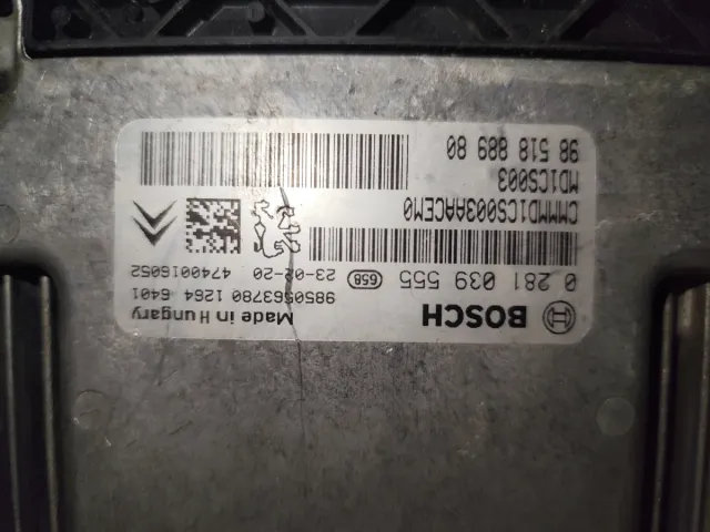 Centralita Motor Citroen/ Peugeot Bosch 9851888980